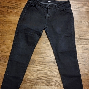 Levi's Black Legging Jeans Size 16M‎ Length 32